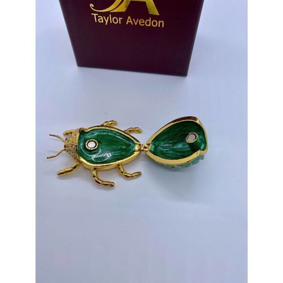 Taylor Avedon Lady Bug Jewelry/Trinket Box - Picture 5 of 5